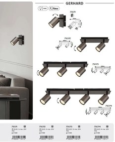 Aplica cu spot directionabil Gerhard