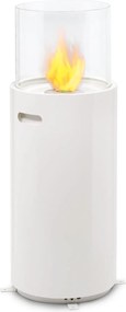 Blumfeldt Fiamme Tamburo, șemineu cu etanol, arzător inox, 0,8 litri, timp de ardere 4-5 ore.