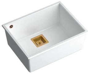 Chiuveta din granit DAVID 50 alb