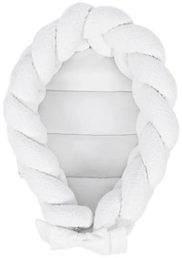 Cuib pentru bebeluș alb 47x70 cm – Meowbaby