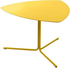 Masă lemn masiv Kensho – top rotund triunghiular