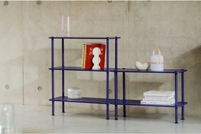 Etajeră în culoare naturală cu aspect de lemn de stejar 80x54,5x35 cm Teidi – noo.ma