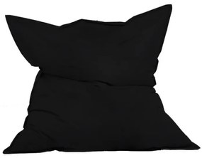Fotoliu Puf Bean Bag Giant Cushion, 140x180 cm, Negru