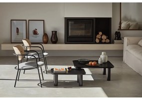 Set 2 măsuțe auxiliare Teulat Nest, negru