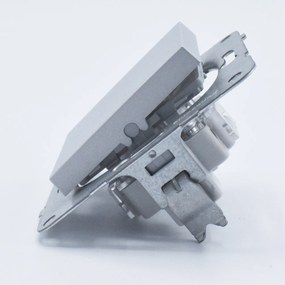 Intrerupator alternativ, Argintiu, 10A, Panasonic Arkedia Slim - Karre Plus