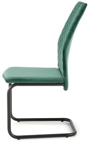 Scaun de bucaterie Roel, verde/negru