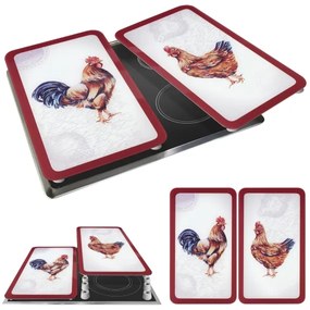 WENKO 2521471500 - Placă de acoperire ABDECKPLATTE - GRAFIK, 30 x 52 cm, multicolor