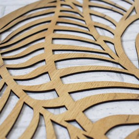 DUBLEZ | Tablou sculptat abstract - Frunze