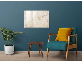 Tablou din sticlă 70x50 cm Marble – Wallity