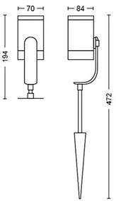 Philips 17414/30/P7 - Set 3x LED spot Hue LILY 3xLED/8W/230V IP65