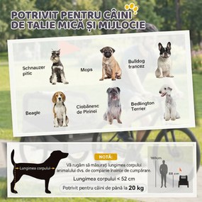 PawHut Cărucior transport animale | Aosom Romania