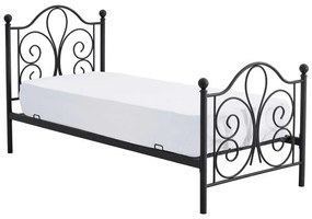 Pat Adaline 90 x 200 cm, negru