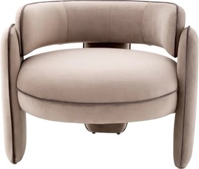 Scaun modern design LUX Chaplin, Savona greige