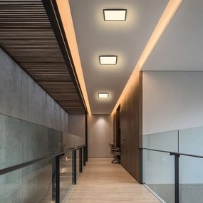 Plafonieră LED Brilagi SLIMFRAME LED/25W/230V 30x30 cm negru