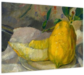 Tablou - French 19th Century, Melon and Lemon, reproducere (70x50 cm)