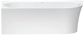 Cada freestanding Duravit DuraSenja 150x75 cm finisaj alb stanga