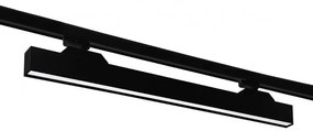Spot LED directionabil pe sina LINNEA 86 TRACK 3Line CCT 36W negru