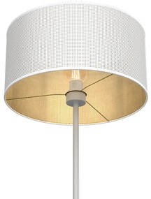 Lampadar LOFT SHADE 1xE27/60W/230V alb/auriu