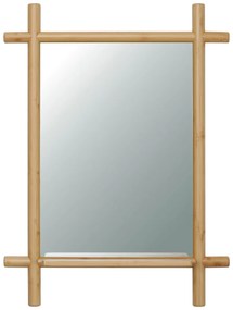 Oglinda de perete B027 NAT, bambus