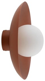 Aplică SLATE 1xG9/8W/230V d. 28 cm cărămidă