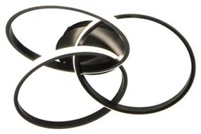 Plafonieră LED dimabilă LED/70W/230V 3000-6500K negru + telecomandă