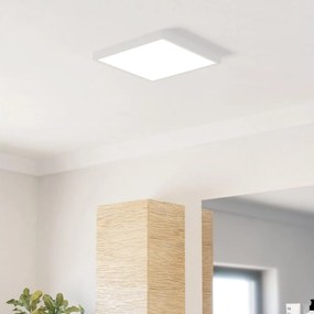 Eglo FUEVA 901337 - Plafonieră LED pentru baie, 13W, 230V, 29x29 cm, IP44, alb