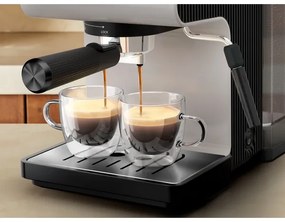 Espressor pentru două cești Krups AUTHENTIC 1450W/230V gri