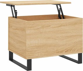 vidaXL Măsuță de cafea, stejar sonoma, 60x44,5x45 cm, lemn prelucrat