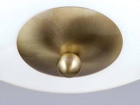 Plafonieră Orion DL 7-677/50 AUSTRIAN OLD LAMP 3xE27/60W/230V bronz/alb