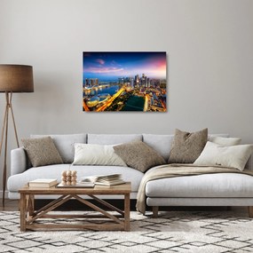 Tablou pe sticlă - Singapore, Asia (70x50 cm)