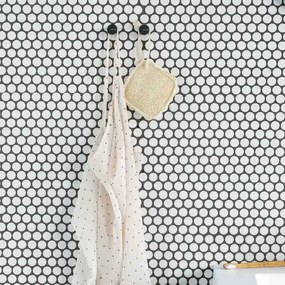 Set 2 agatatoare prosoape Brabantia MindSet 1005680, Acoperit cu minerale, Kit de montare inclus, Pana la 2 kg, Gri inchis