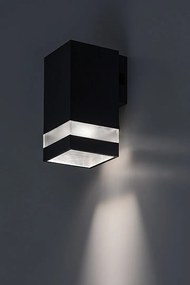 Aplica LED CCT perete exterior IP65 Urfa Line antracit