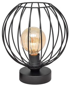 Lampă de masă MERCURE 1xE27/15W/230V neagră