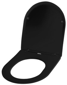 Capac toaleta UF DUROPLAST FLAT BLACK