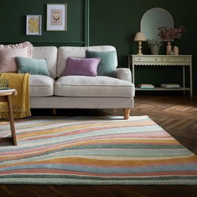 Covor țesut manual din lână 120x170 cm Abstract Flow – Flair Rugs