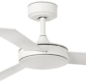 Ventilator de tavan FARO 33603DCWT MINI MALLORCA S maro/alb d. 106 cm Wi-Fi + telecomandă
