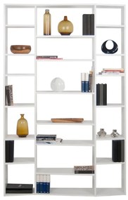 Bibliotecă albă 144x224 cm Valsa – TemaHome
