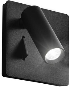 Spot LED de perete Ideal Lux LITE LED/3W/230V negru