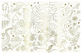 Suporturi pentru farfurii 8 buc. din hârtie 28x42.5 cm Happy Icons – Meri Meri