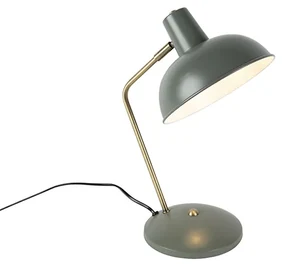 Lampă de masă inteligentă verde cu bronz, inclusiv WiFi P45 - Milou