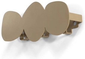 Cuier de perete bej din metal 35 cm Tumulo – Spinder Design