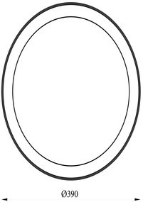 Plafoniera LED design modern Galactic alb, auriu