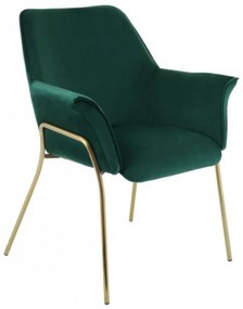 Scaun Sofia Gold verde