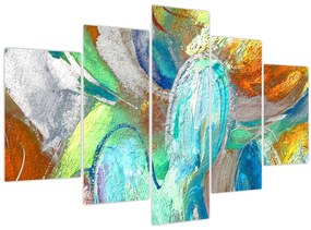 Tablou - Abstract colorat (150x105 cm)