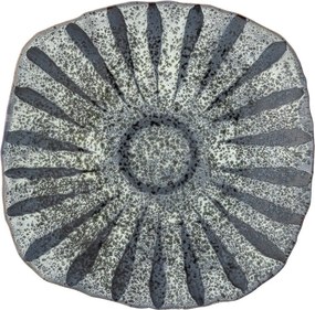 Farfurie gri pentru servire din gresie ø 32 cm Ramie – Bloomingville