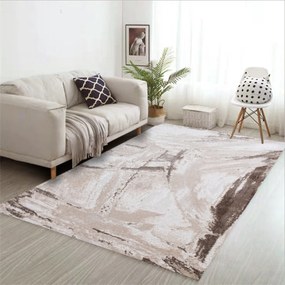 Covor Modern Living , Dormitor Dreptunghiular Eliza 0931A Bej (Alege dimensiunea: 100 x 200)