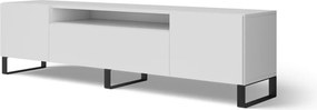 Comodă TV Femur Standing – 200x41x53 cm – Alb