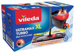 Set găleată și mop 2în1 microfibre Ultramax XL Turbo - Vileda