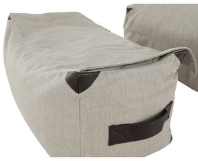Scaun rabatabil cusuport pt. picioare, gri deschis, VESPER