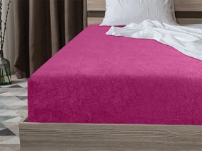Cearceaf frotir EXCLUSIVE purpuriu 180 x 200 cm